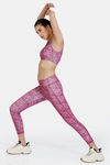 Zelocity Quick Dry Gym Leggings - Ibis Rose — thumbnail 4